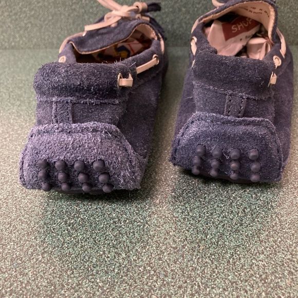 Cole Haan Blue Suede Leather Driving Moccasin - Picture 4 of 16